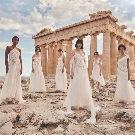 dior grecian dress